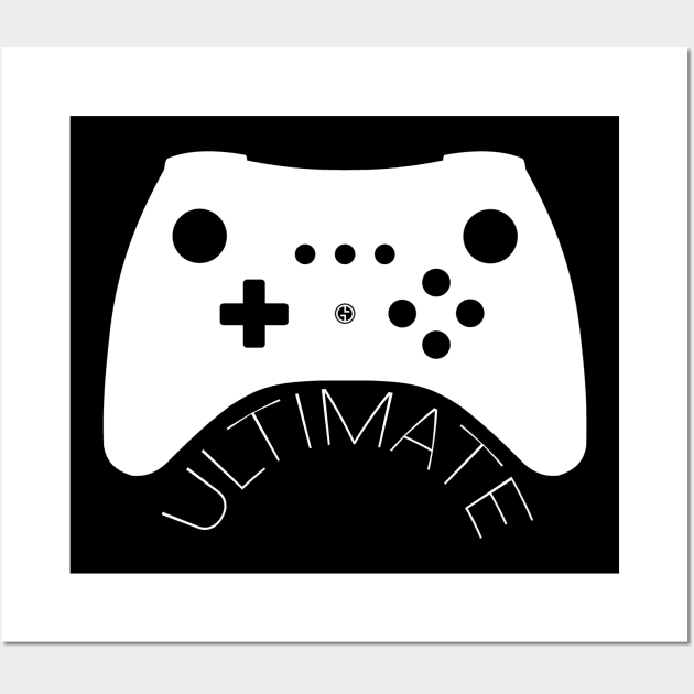 Ultimate Gamer - Video Game Lovers Graphic Statement Wall Art by MaystarUniverse